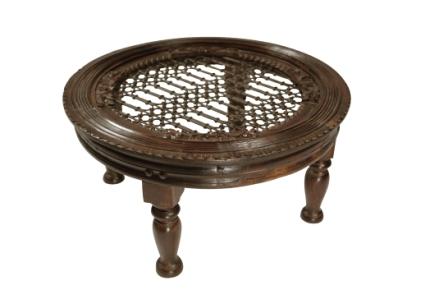 Jali Round Coffee Table